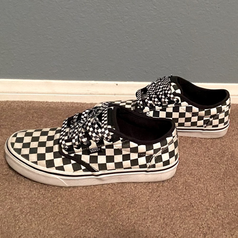 Vans Atwood Checkerboard ~ Size 7.5 Men's, 9 Women's